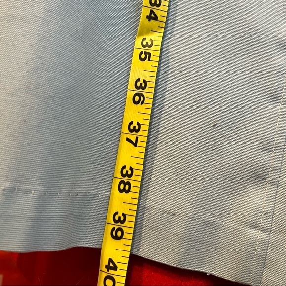 1960s vintage handmade overcoat baby blue with pink lining mid century Jackie O - Picture 9 of 11